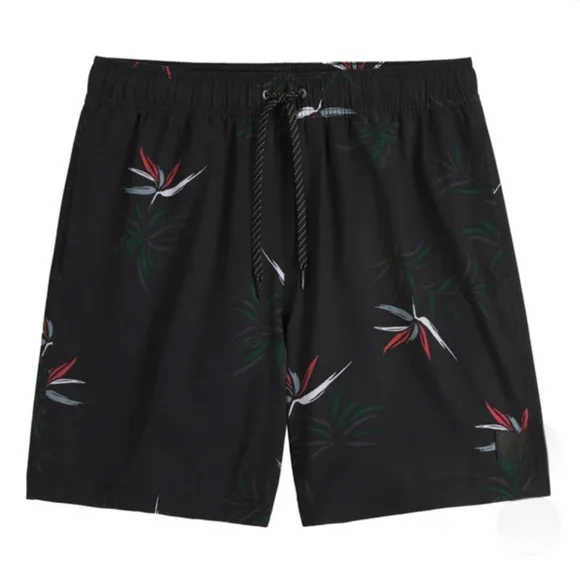 Quiksilver Men’s Volley Swim Short Black Size XL - Picture 5 of 5